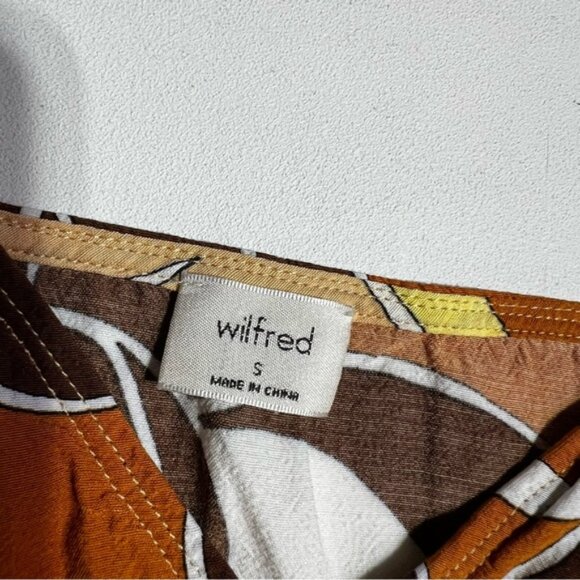 Wilfred Boscono Abstract Floral Camisole in Orange and Brown - Picture 4 of 7